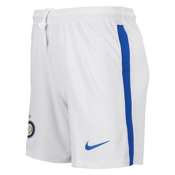 Pantalones Inter De Milán Replica Segunda Ropa 2020/21 Blanco